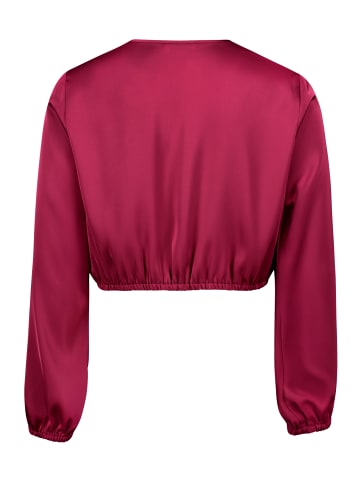 Vera Mont Blouson mit Reißverschluss in Dark Fuchsia