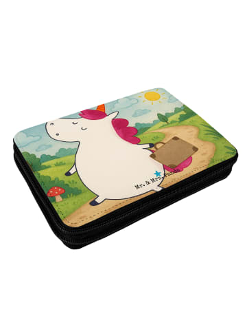 Mr. & Mrs. Panda Federmappe Einhorn Koffer Design ohne Spruch in Weiß