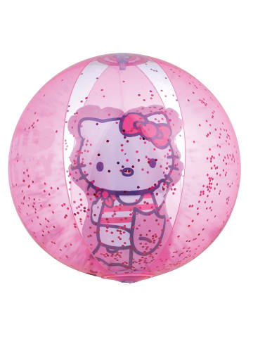 Happy People Strandball Hello Kitty mit 3D Motivfigur, 29cm in pink