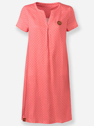 WITT WEIDEN Druckkleid in koralle-weiß-bedruckt