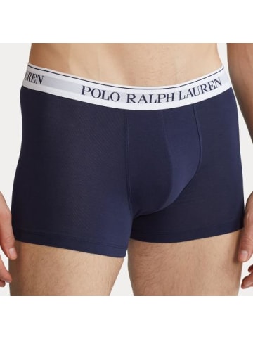 POLO RALPH LAUREN 3er Pack Classic Trunks Unterhosen in Navy multi