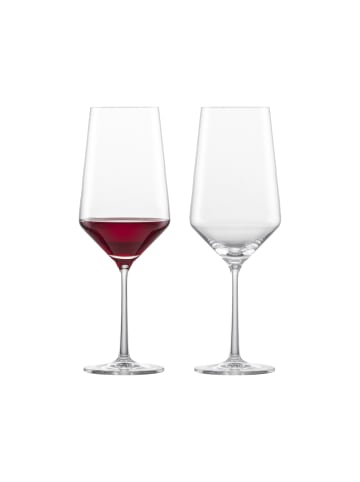 Zwiesel Glas 6er Set Bordeaux Rotweingläser Pure 680 ml transparent in transparent
