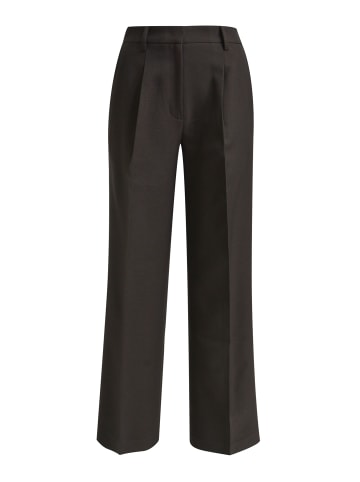 Milano Italy Pleated Wideleg Pants in Mocca