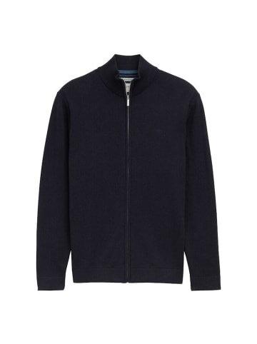 Tom Tailor Pullover in knitted navy melange