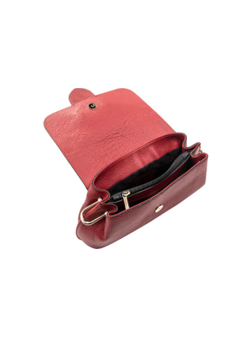 NAEMI Damen Handtasche in Dunkelrot
