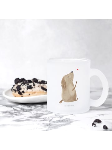 Mr. & Mrs. Panda Kaffeetasse Hund Liebe ohne Spruch in Transparent