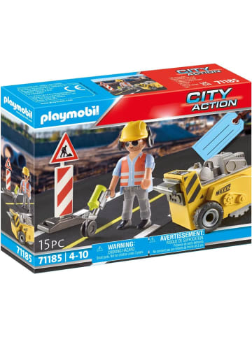Playmobil City Action 71185 Arbeiter mit Bodensäge