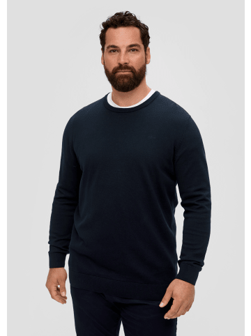 s.Oliver Strickpullover langarm in Blau