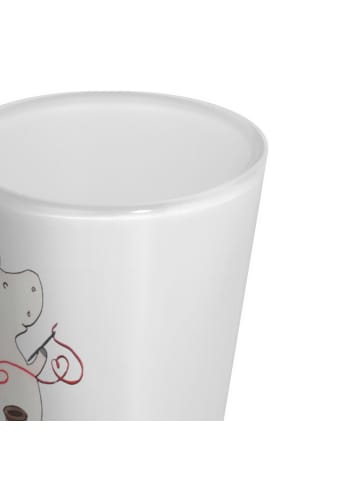 Mr. & Mrs. Panda Schnapsglas Einhorn Näherin ohne Spruch in Transparent