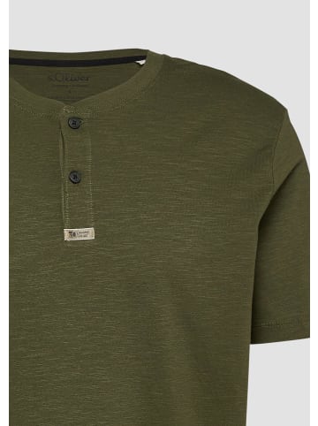 s.Oliver T-Shirt in 7938_olivgrün
