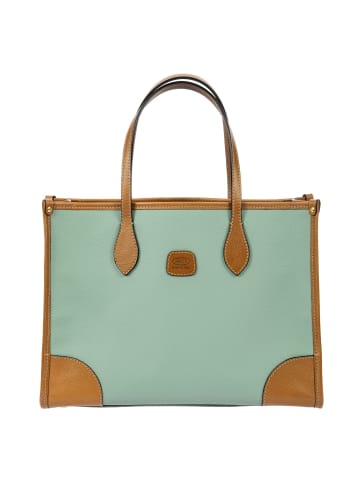 BRIC`s Firenze Shopper Tasche S 35 cm Laptopfach in eucalyptus