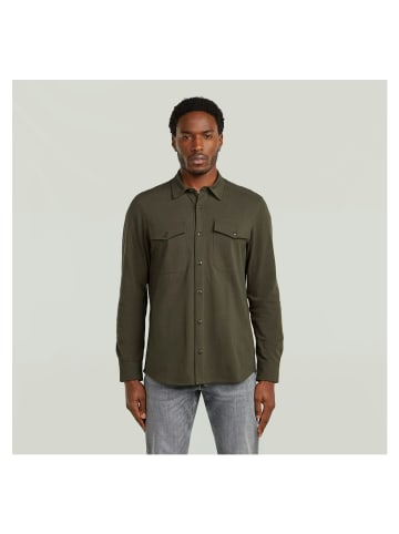 G-Star Raw Langarmhemd in Asfalt