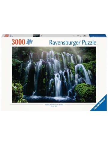 Ravensburger Puzzle 3.000 Teile Erwachsenenpuzzle 3000 Teile - Wasserfall auf Bali Ab 14 Jahre in bunt