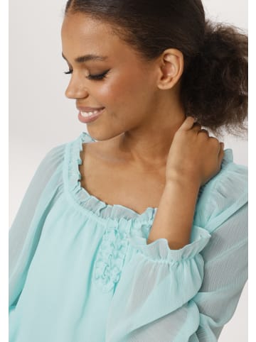Aniston CASUAL Schlupfbluse in aqua
