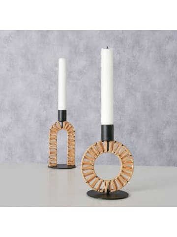 Boltze Kerzenhalter in beige