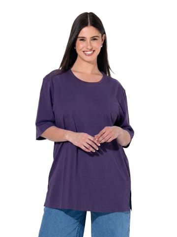 Ulla Popken Shirt in tiefes violett