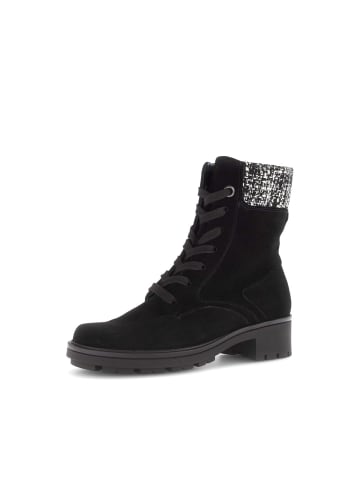 Gabor Schnürstiefeletten in schwarz