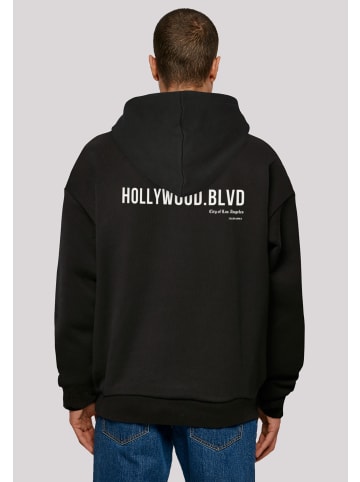 F4NT4STIC Ultra Heavy Hoodie Hollywood blvd OVERSIZE HOODIE in schwarz