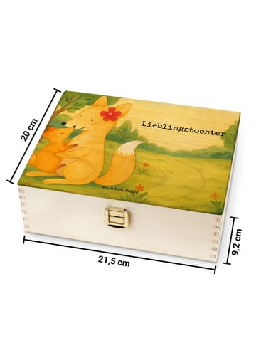 Mr. & Mrs. Panda Teebehälter Fuchs Mama Design mit Spruch in Weiß