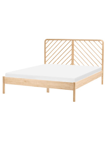 Beliani Doppelbett SEPHOS in Braun - (W) 167 x (H) 115 x (L) 208 cm