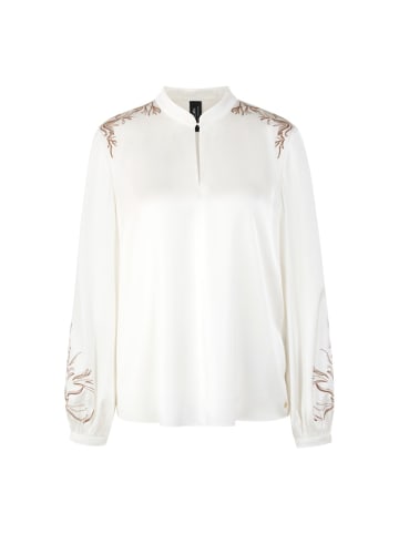 MARC CAIN Bluse aus Viskosemix in Weiß