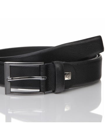 Lindenmann Gürtel für Herren in schwarz