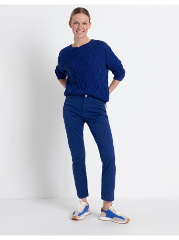 More & More Zopfpullover in gitanes blue