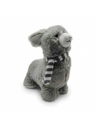 relaxdays Türstopper "Alpaka" in Grau - (B)12 x (H)28 x (T)27 cm