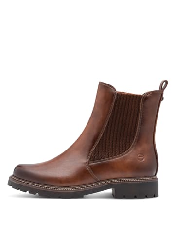 Tamaris Chelsea Boots in Braun
