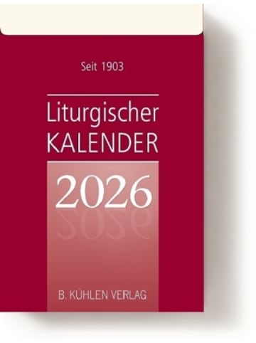 Kühlen Kalender - Liturgischer Kalender 2026