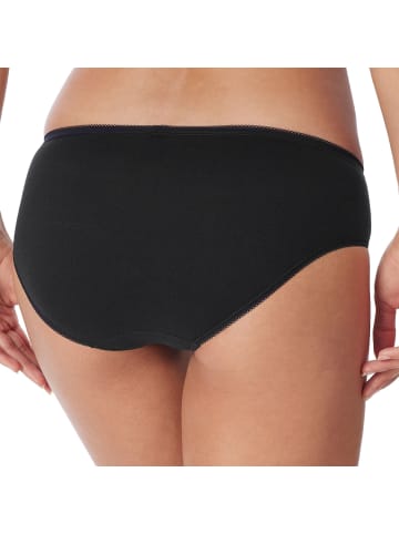 Schiesser Slip 2er Pack in Schwarz