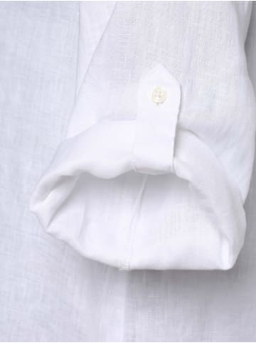 Franco Callegari Leinenbluse in weiß