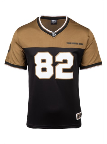 Gorilla Wear Trenton Football Trikot - Schwarz/Gold