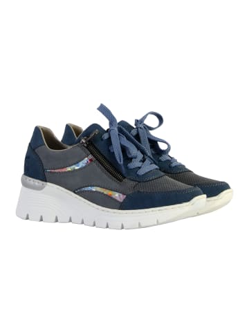 rieker Sneaker aus Morelia-Leder Blau