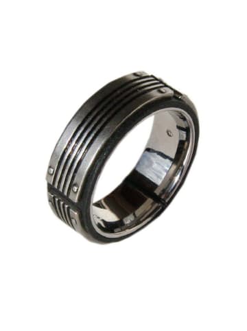 Fossil Ring in Silber