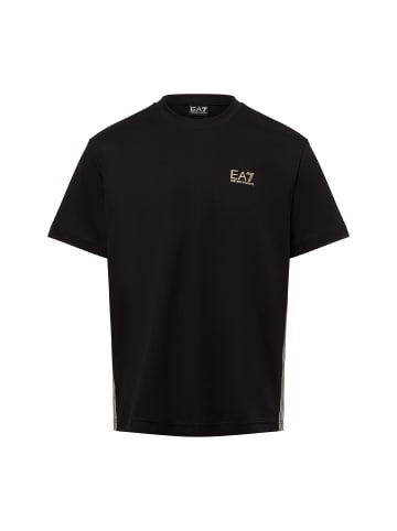 EA7 T-Shirt in schwarz