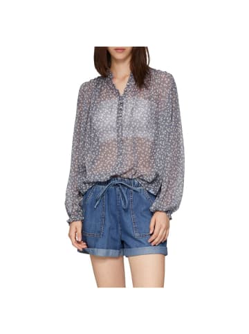 Q/S designed by Langarmbluse in Grau