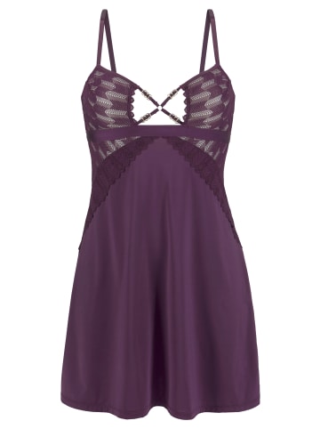 LASCANA Negligé in aubergine