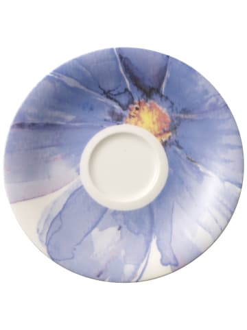 Villeroy & Boch Mokka-/Espressotasse mit Untertasse Mariefleur Gris Basic 50 ml in bunt