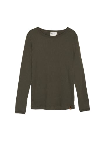 Minymo Langarmshirt MIT-shirt LS Rib - 133232 in grün