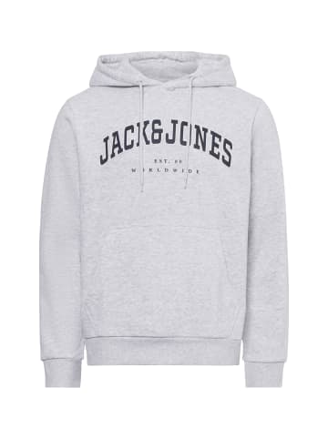 Jack & Jones Kapuzenpullover JJEcaleb in hellgrau - 0002