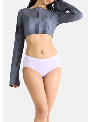 Sloggi Midi Slip Basic+ in Lila / blau / schwarz