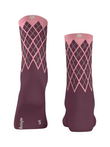 Burlington Socken Mayfair in Wine moul.