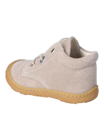 PEPINO Lauflern Schnürstiefel Kaltfutter in hellbraun