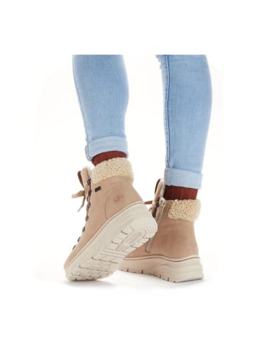 rieker Schnürstiefel  in Beige