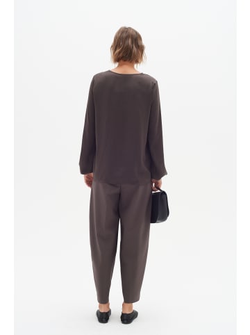 InWear Pants Suiting ZellaIW Classic fit in Americano