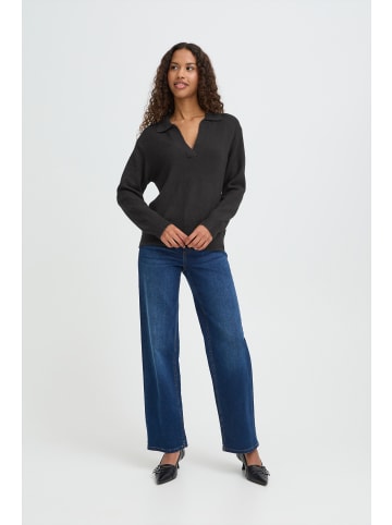 ICHI Halblange Ärmel IHMACON Loose fit in Black