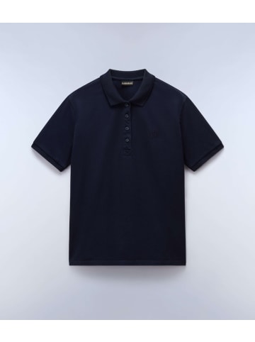 Napapijri Polo "E-Dini Ss" in Blau