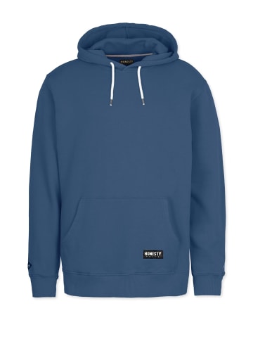 HONESTY RULES Kapuzenpullover " Basic " in blau