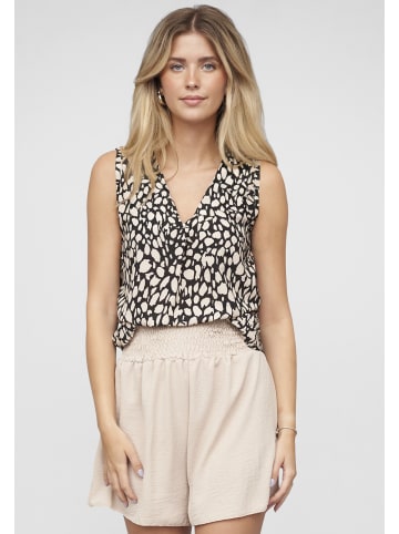 Cloud5ive Sleeveless Shirt in beige/black